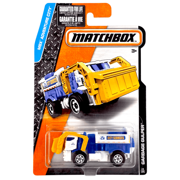 Matchbox - Garbage Gulper - 2016 - Top CollectiblesDiecastMatchbox