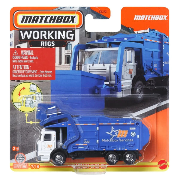 Matchbox - Garbage King XL - 2024 Working Rigs Series - Top CollectiblesDiecastMatchbox