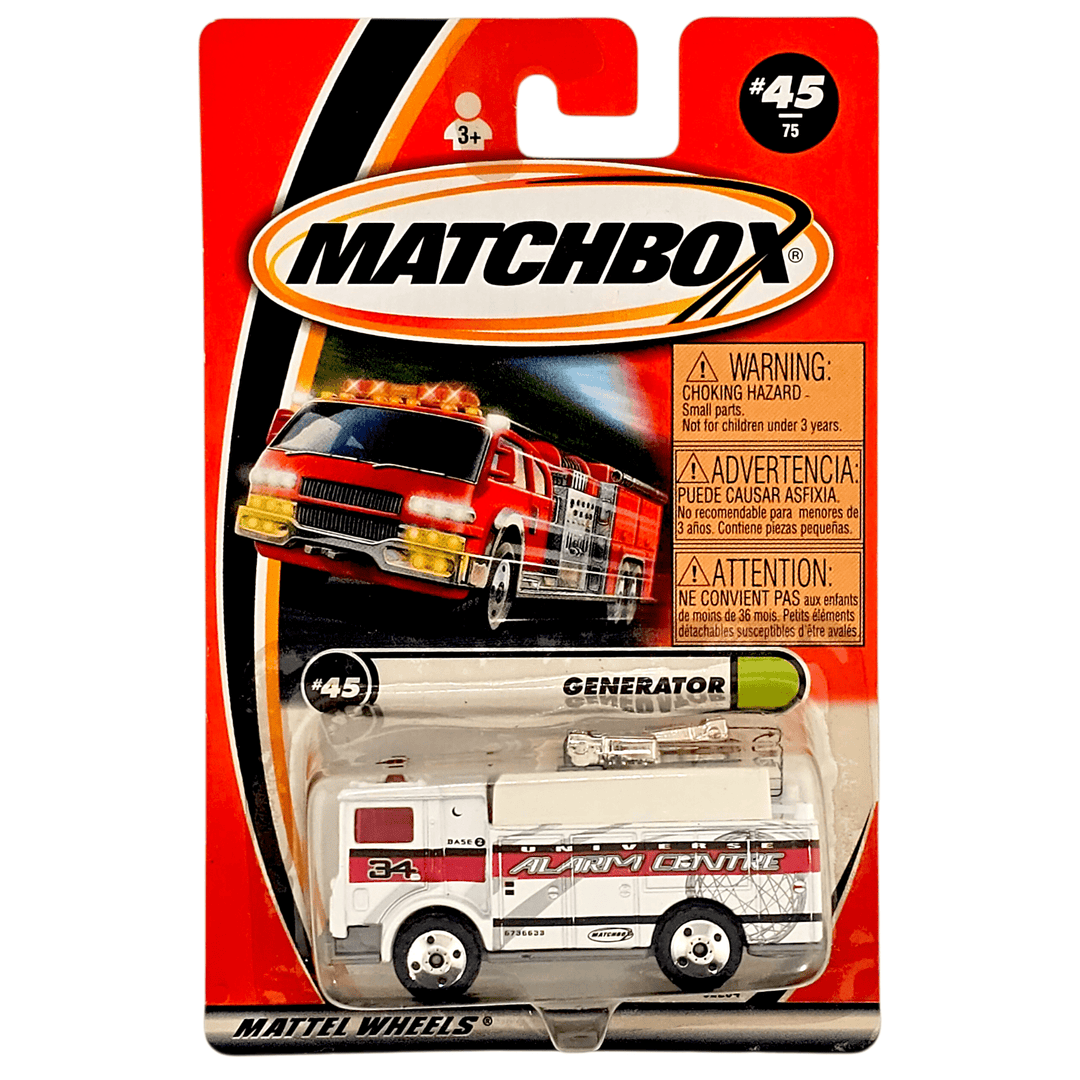 Matchbox - Generator - 2001 - Top CollectiblesDiecastMatchbox