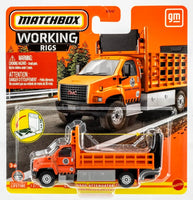 Matchbox - GMC 3500 Attenuator Truck - 2024 Working Rigs Series - Top CollectiblesDiecastMatchbox