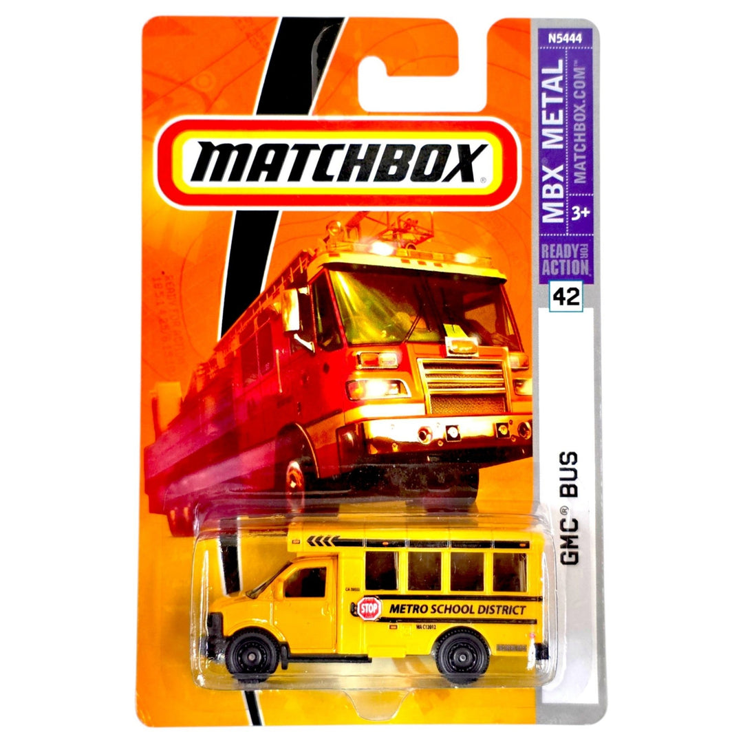 Matchbox - GMC Bus - 2009 - Top CollectiblesDiecastMatchbox