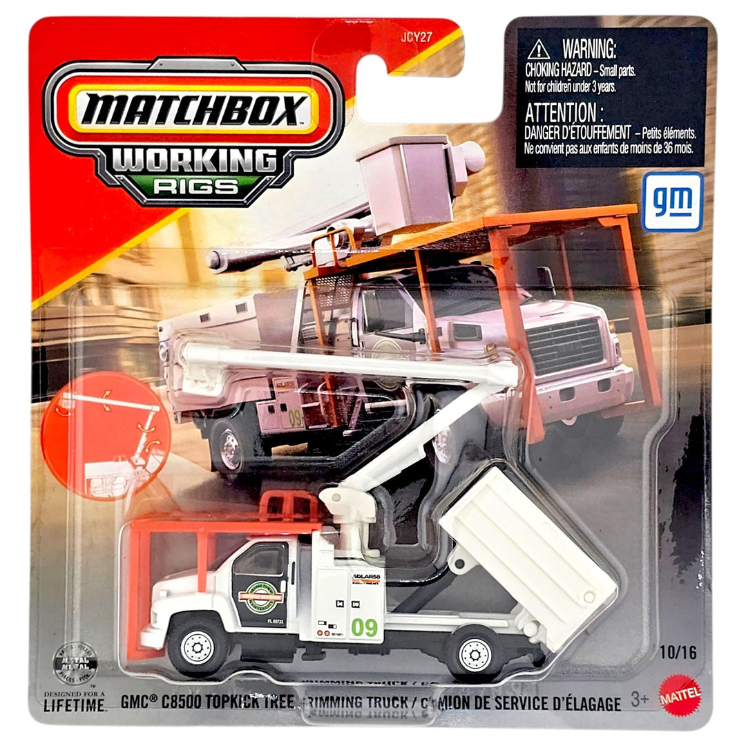 Matchbox - GMC C8500 Topkick Tree Trimming Truck - 2026 Working Rigs Series - Top CollectiblesDiecastMatchbox