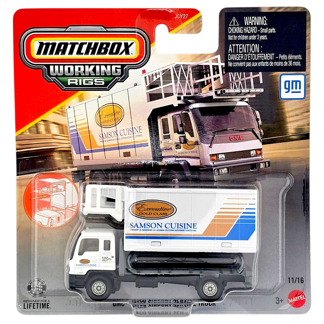 Matchbox - GMC T8500 Airport Service Truck - 2026 Working Rigs Series - Top CollectiblesDiecastMatchbox