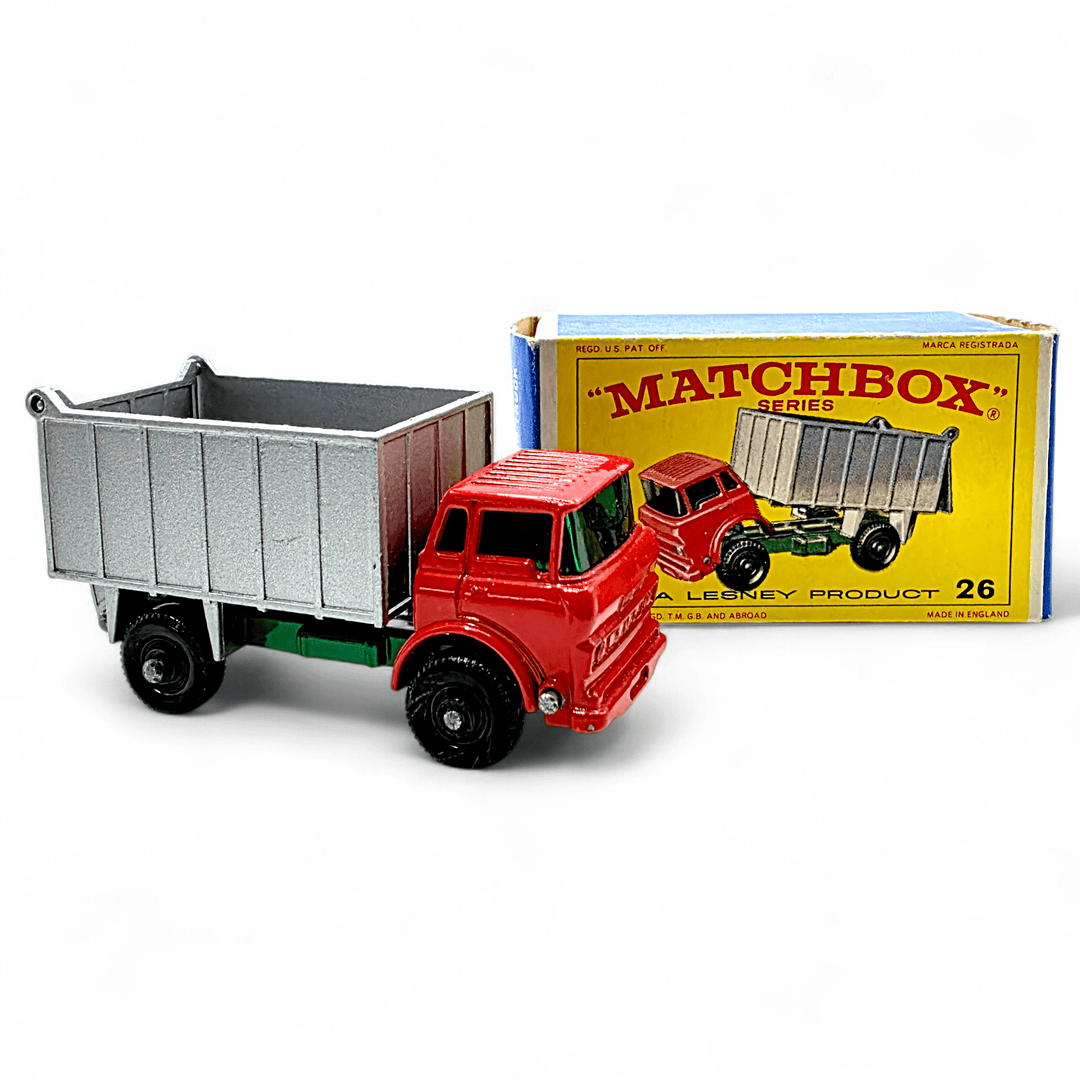 Matchbox - GMC Tipper Truck - 1968 *Original Box* - Top CollectiblesDiecastMatchbox