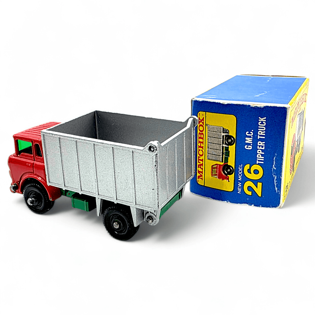 Matchbox - GMC Tipper Truck - 1968 *Original Box* - Top CollectiblesDiecastMatchbox
