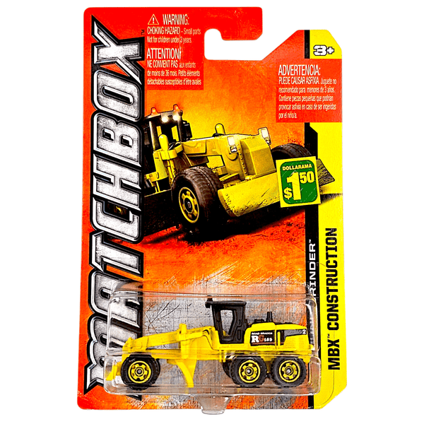 Matchbox - Ground Grinder - 2013 - Top CollectiblesDiecastMatchbox