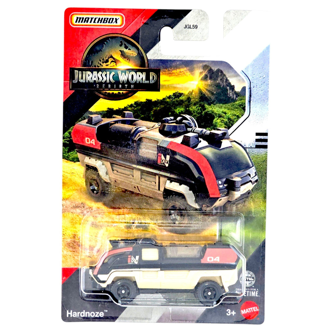 Matchbox - Hardnoze - 2026 Jurassic World Rebirth Series - Top CollectiblesDiecastMatchbox