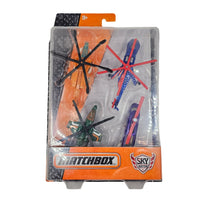 Matchbox - Helicopter Pack - 2016 Sky Busters Series - Top CollectiblesDiecastMatchbox