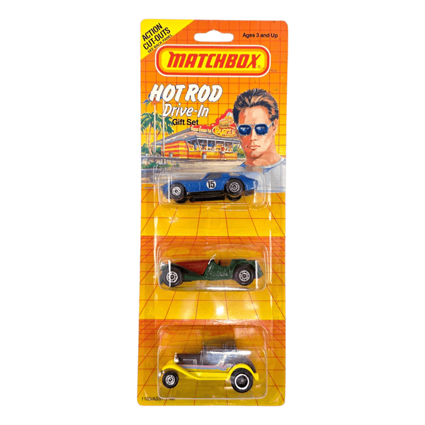 Matchbox - Hot Rod Drive - In Gift Set - 1990 - Top CollectiblesDiecastMatchbox