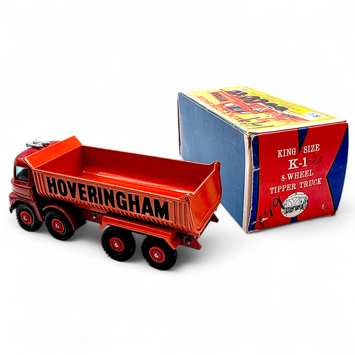 Matchbox - Hoveringham Tipper - 1964 King Size Series *Original Box* - Top CollectiblesDiecastMatchbox