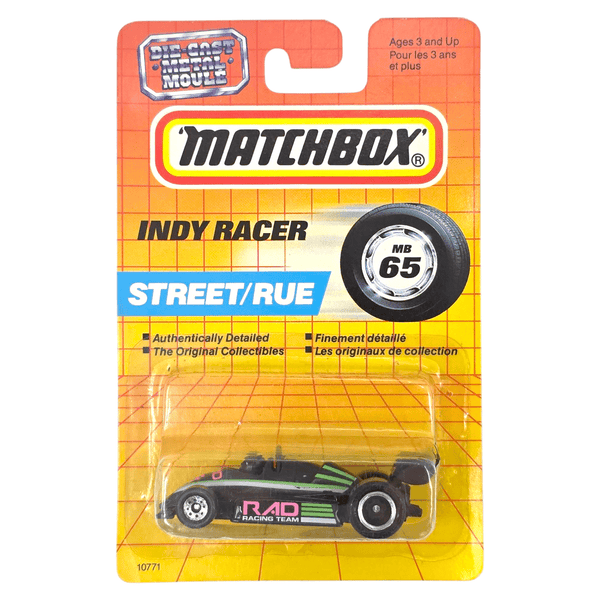 Matchbox - Indy Racer - 1993 *Card Variation* - Top CollectiblesDiecastMatchbox