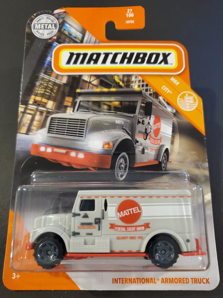 Matchbox - International Armored Truck - 2020 - Top CollectiblesDiecastMatchbox