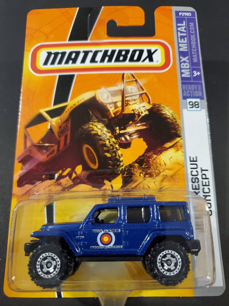 Matchbox - Jeep Rescue Concept - 2009 - Top CollectiblesDiecastMatchbox