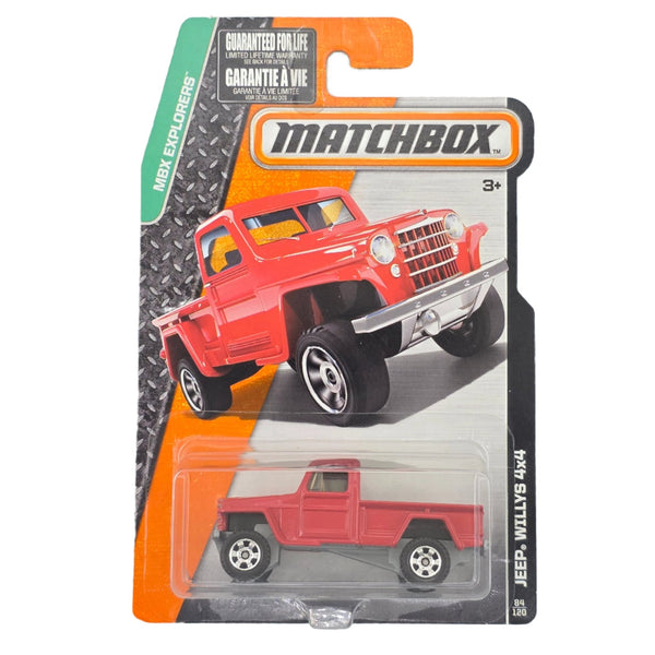 Matchbox - Jeep Willys 4x4 - 2015 - Top CollectiblesDiecastMatchbox