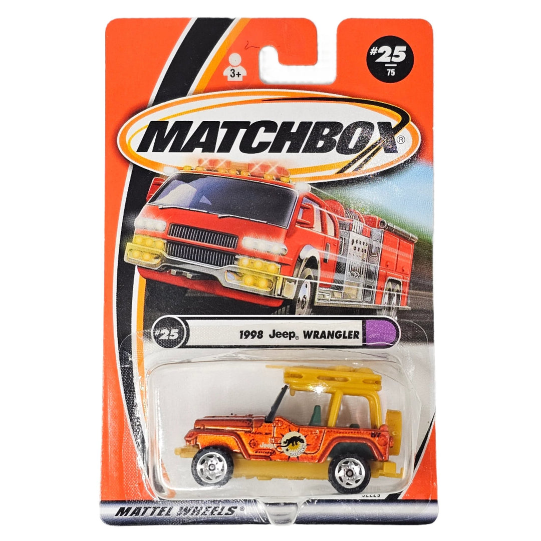 Matchbox - Jeep Wrangler 1998 - 2001 - Top CollectiblesDiecastMatchbox