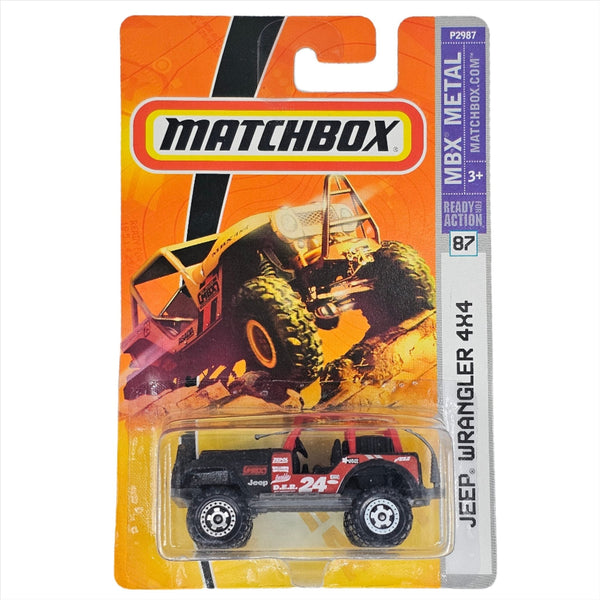 Matchbox - Jeep Wrangler 4x4 - 2009 - Top CollectiblesDiecastMatchbox