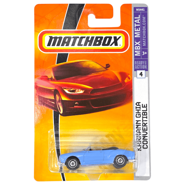 Matchbox - Karmann Ghia Convertible - 2009 - Top CollectiblesDiecastMatchbox
