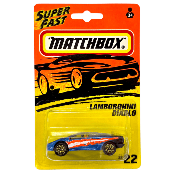 Matchbox - Lamborghini Diablo - 1994 - Top CollectiblesDiecastMatchbox