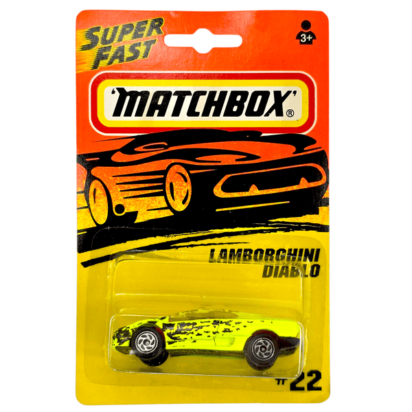 Matchbox - Lamborghini Diablo - 1995 - Top CollectiblesDiecastMatchbox