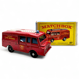 Matchbox - Land Rover Fire Truck - 1966 *Original Box* - Top CollectiblesDiecastMatchbox