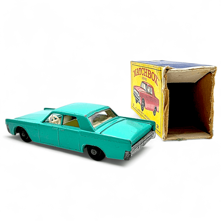 Matchbox - Lincoln Continental - 1967 *Original Box* - Top CollectiblesDiecastMatchbox