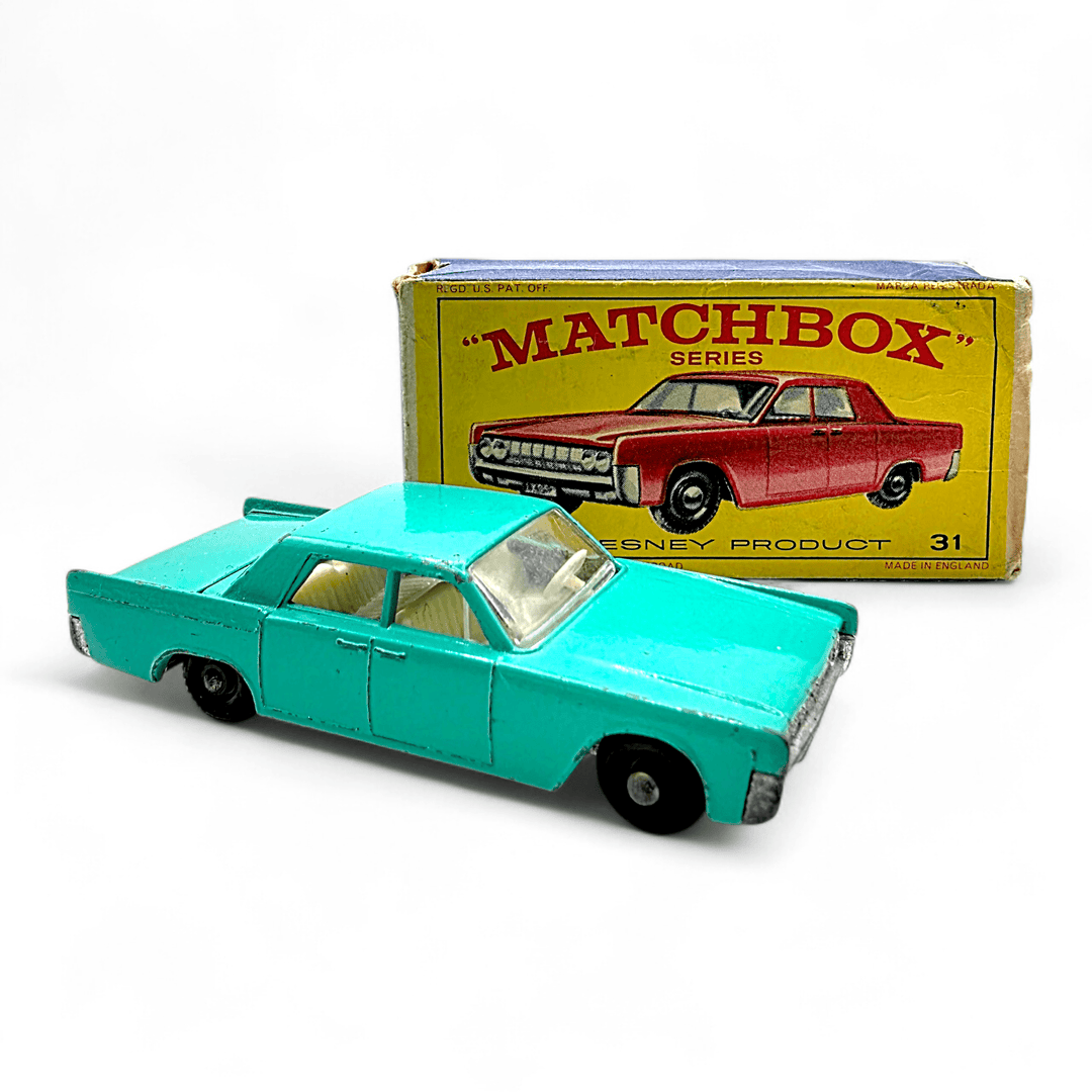 Matchbox - Lincoln Continental - 1967 *Original Box* - Top CollectiblesDiecastMatchbox