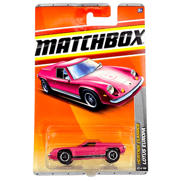 Matchbox - Lotus Europa - 2011 *Card Variation* - Top CollectiblesDiecastMatchbox
