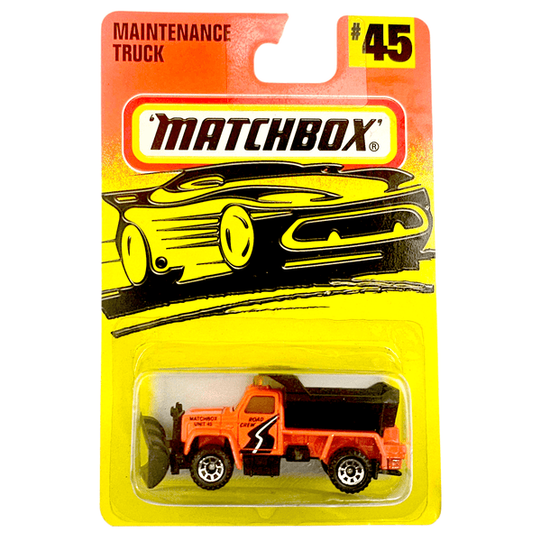 Matchbox - Maintenance Truck - 1997 - Top CollectiblesDiecastMatchbox
