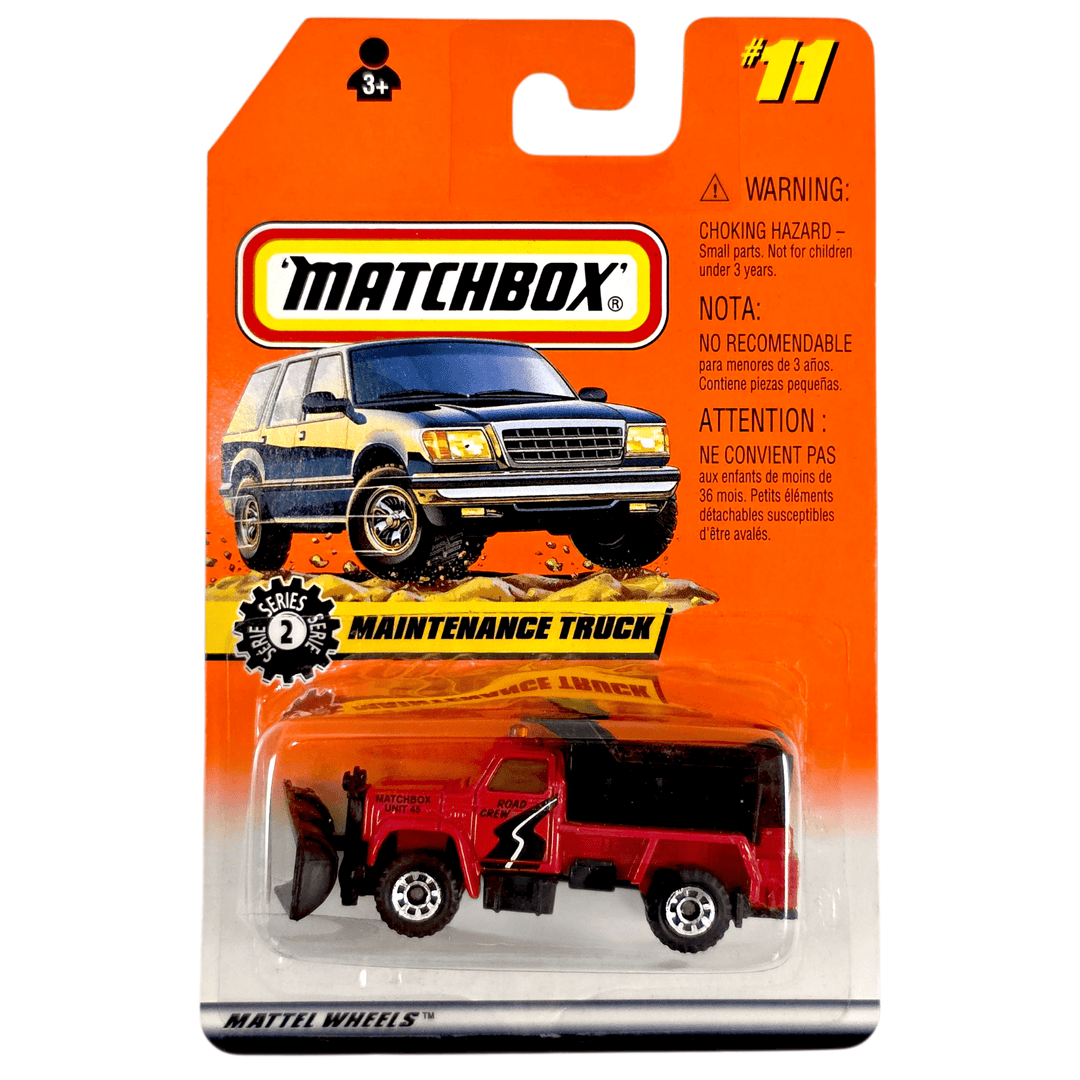 Matchbox - Maintenance Truck - 1998 - Top CollectiblesDiecastMatchbox
