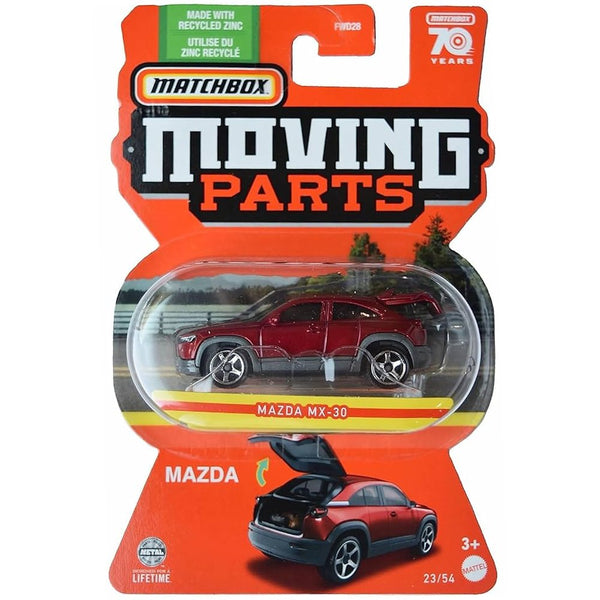 Matchbox - Mazda MX - 30 - 2023 Moving Parts Series - Top CollectiblesDiecastMatchbox