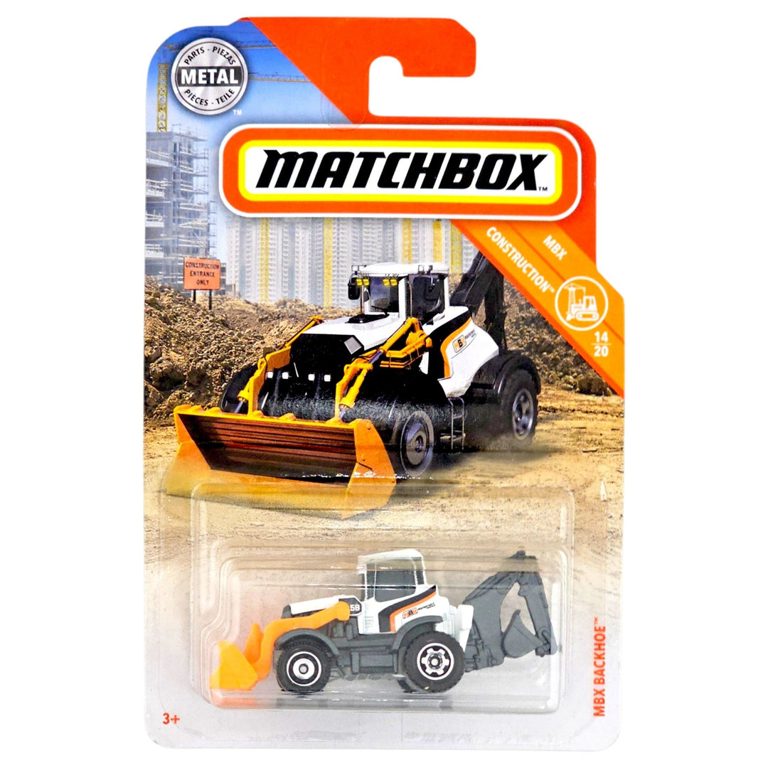 Matchbox - MBX Backhoe - 2019 - Top CollectiblesDiecastMatchbox