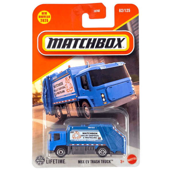 Matchbox - MBX EV Trash Truck - 2025 - Top CollectiblesDiecastMatchbox