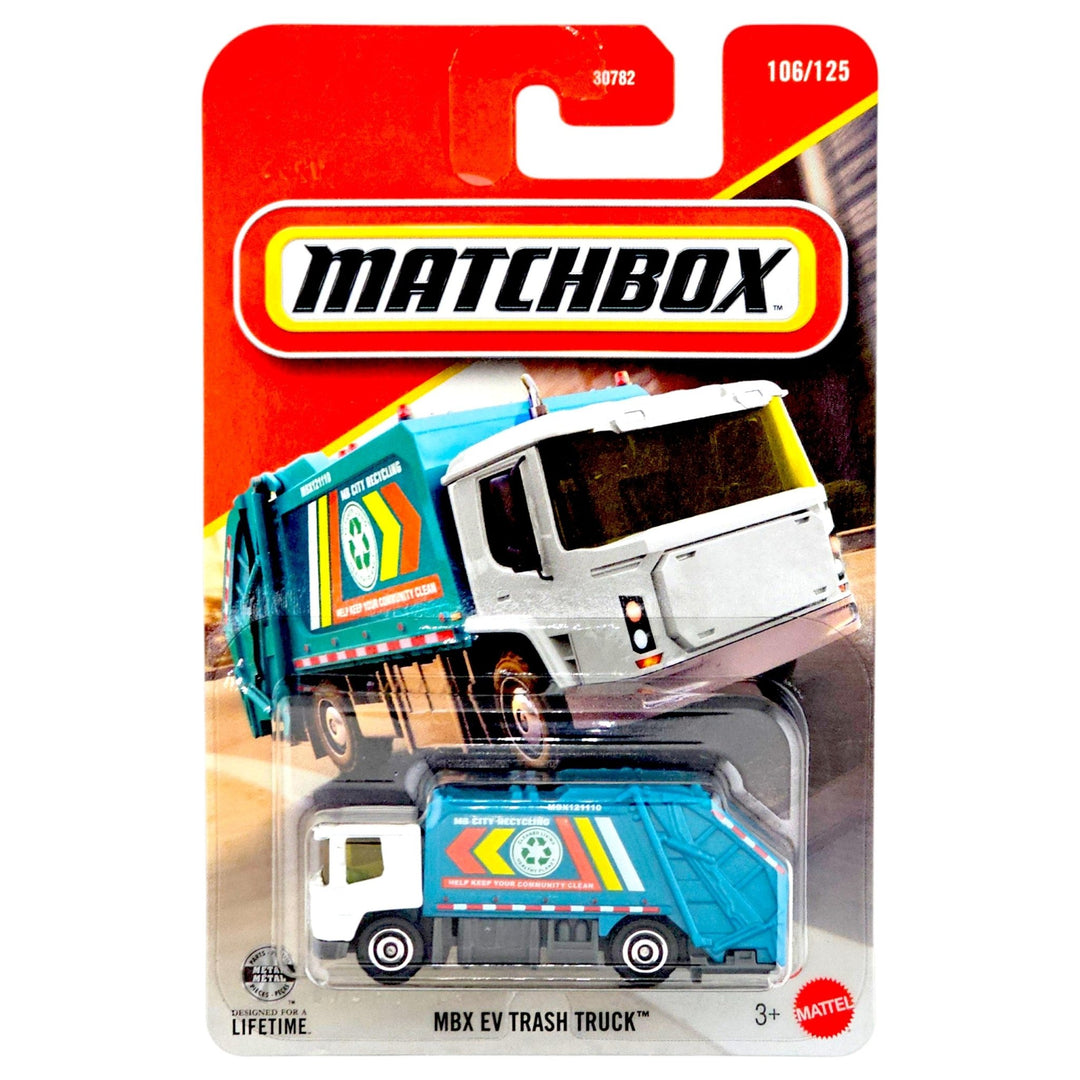 Matchbox - MBX EV Trash Truck - 2026 - Top CollectiblesDiecastMatchbox