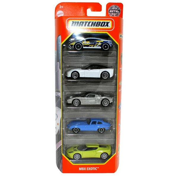 Matchbox - MBX Exotic 5 - Pack - 2021 - Top CollectiblesDiecastMatchbox