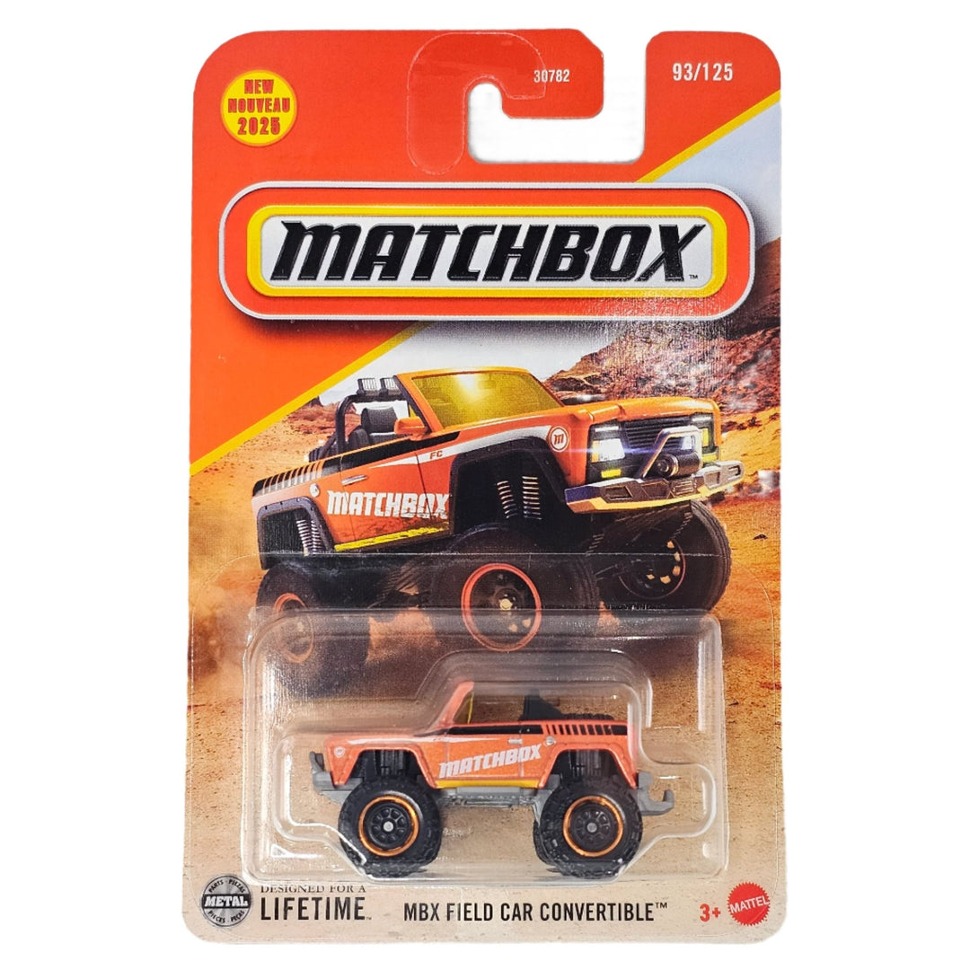 Matchbox - MBX Field Car Convertible - 2025 - Top CollectiblesDiecastMatchbox