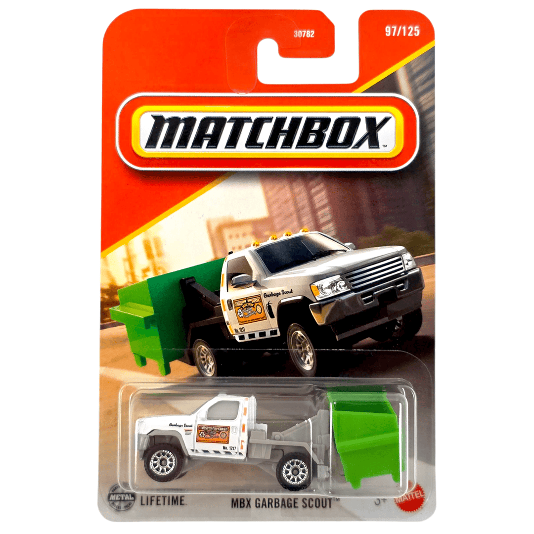 Matchbox - MBX Garbage Scout - 2025 - Top CollectiblesDiecastMatchbox