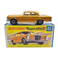 Matchbox - Mercedes 300 SE - 1970 *Original Box* - Top CollectiblesDiecastMatchbox