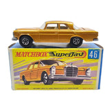 Matchbox - Mercedes 300 SE - 1970 *Original Box* - Top CollectiblesDiecastMatchbox