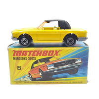 Matchbox - Mercedes 350SL - 1975 *Original Box* - Top CollectiblesDiecastMatchbox