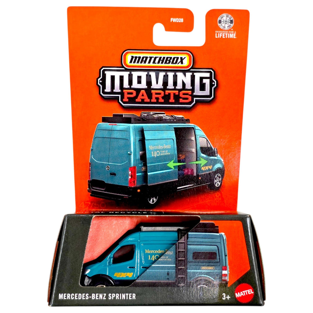 Matchbox - Mercedes-Benz Sprinter - 2026 Moving Parts Series - Top CollectiblesDiecastMatchbox