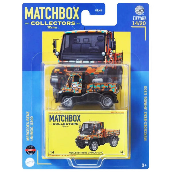 Matchbox - Mercedes - Benz Unimog U300 - 2024 Collectors Series - Top CollectiblesDiecastMatchbox