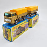 Matchbox - Mercedes Truck & Mercedes Trailer - 1970 *Original Boxes* - Top CollectiblesDiecastMatchbox