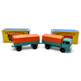 Matchbox - Mercedes Truck & Mercedes Trailer - 1970 *Original Boxes* - Top CollectiblesDiecastMatchbox