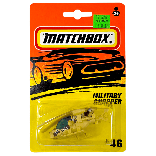 Matchbox - Military Chopper - 1995 - Top CollectiblesDiecastMatchbox