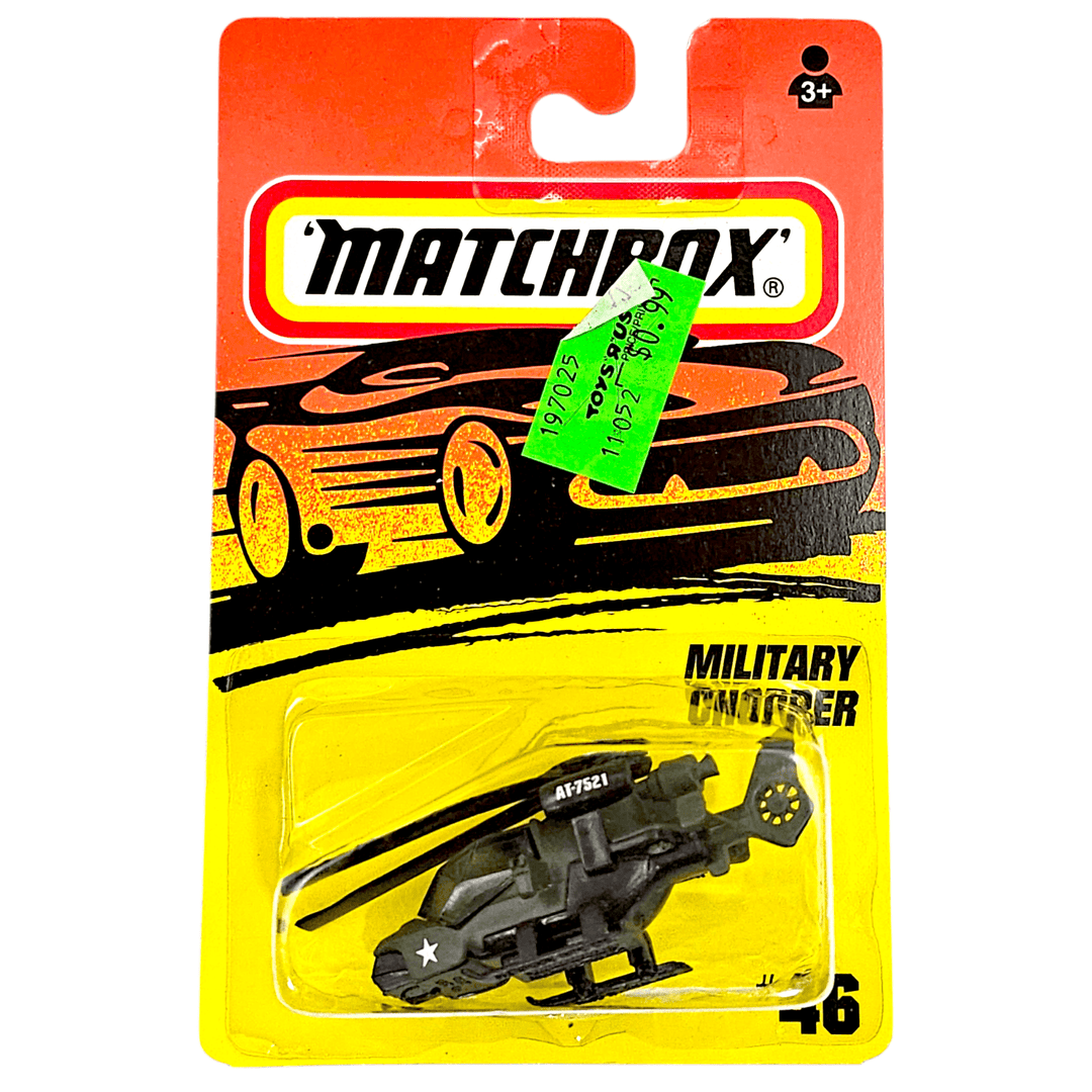 Matchbox - Military Chopper - 1996 - Top CollectiblesDiecastMatchbox