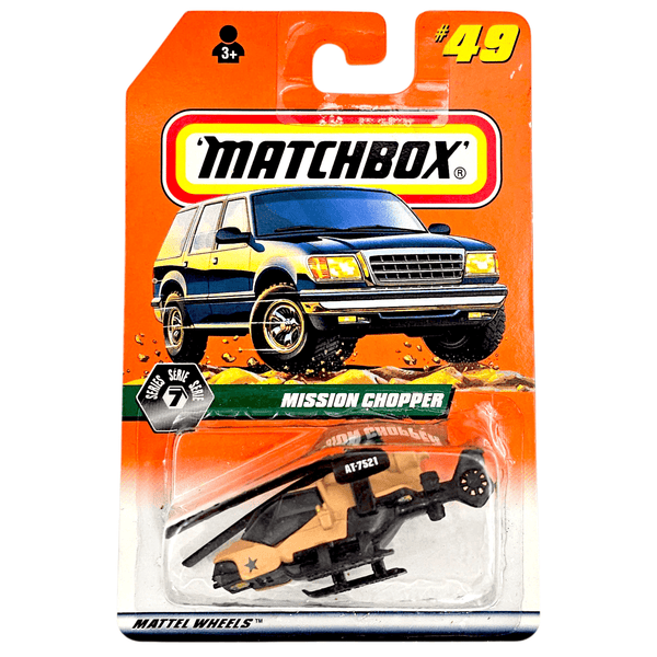Matchbox - Mission Chopper - 1998 - Top CollectiblesDiecastMatchbox