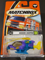 Matchbox - Mission Helicopter - 2000 - Top CollectiblesDiecastMatchbox