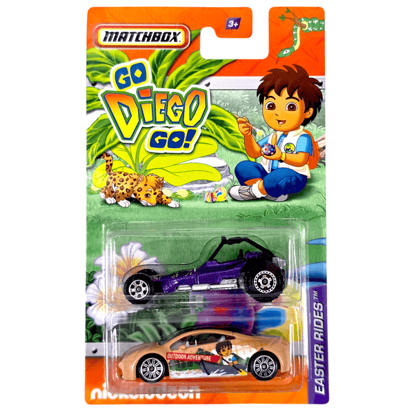 Matchbox - Mitsubishi Eclipse & 2006 Dune Buggy - 2011 Diego Easter Rides 2 - Pack - Top CollectiblesDiecastMatchbox