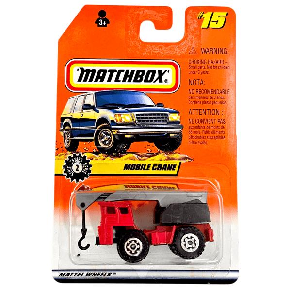 Matchbox - Mobile Crane - 1997 - Top CollectiblesDiecastMatchbox