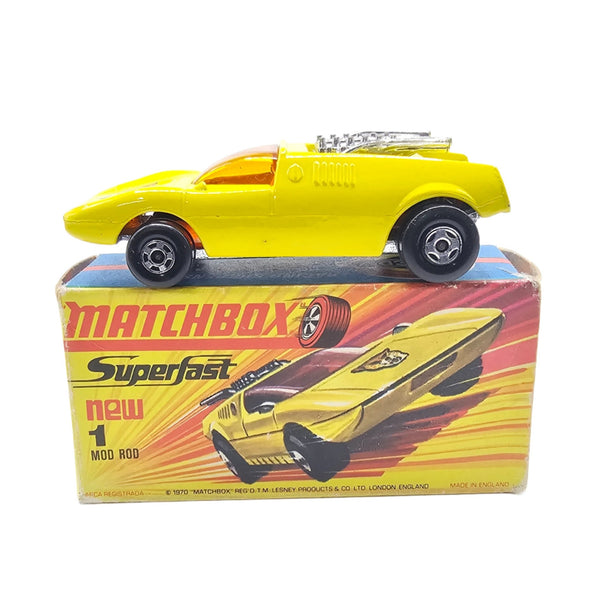 Matchbox - Mod Rod - 1971 *Original Box* - Top CollectiblesDiecastMatchbox